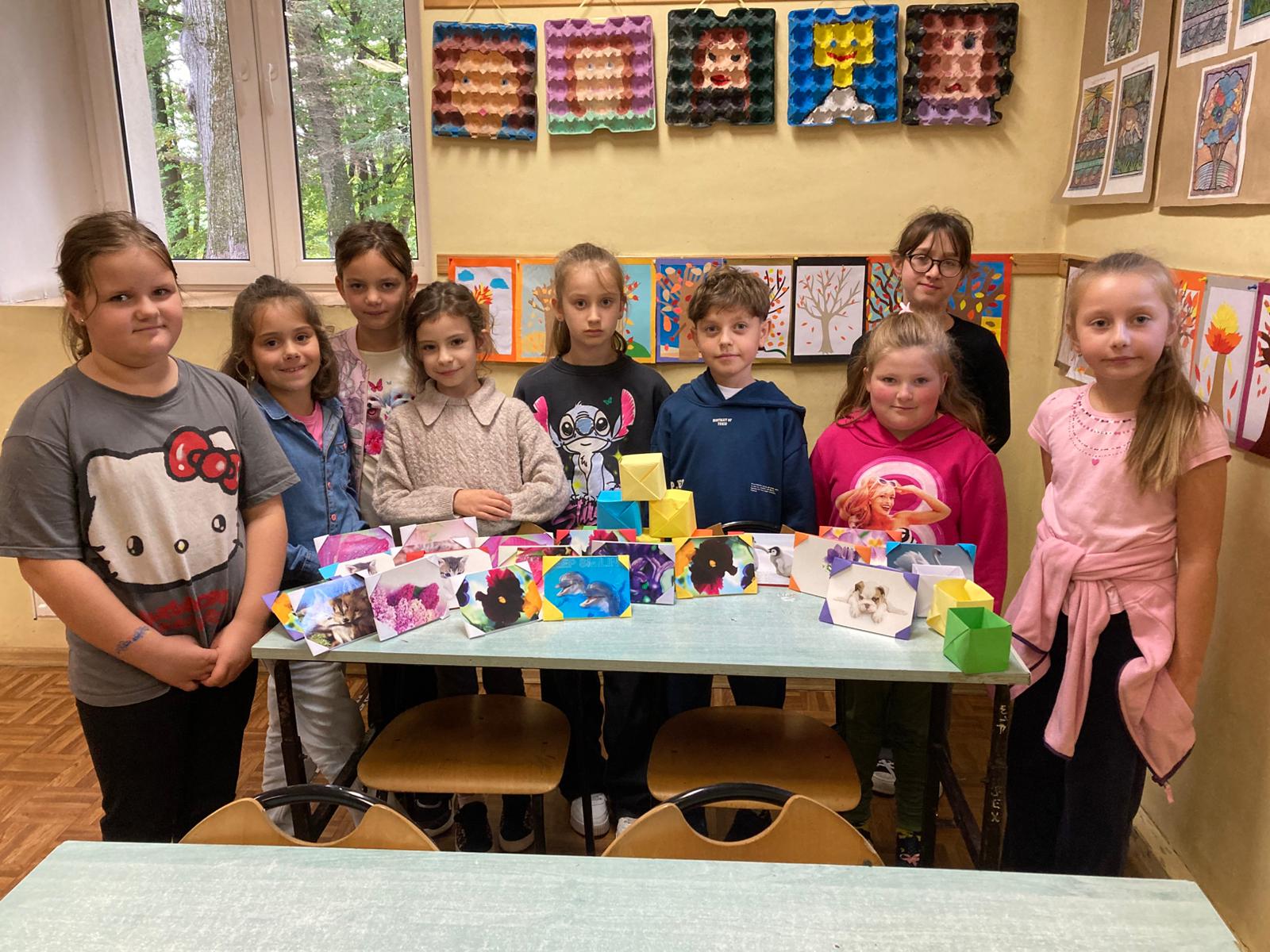 Zajęcia plastyczne (wsparcie nauczyciela świetlicy) w ramach projektu „Edukacja włączająca w gorlickich szkołach podstawowych”