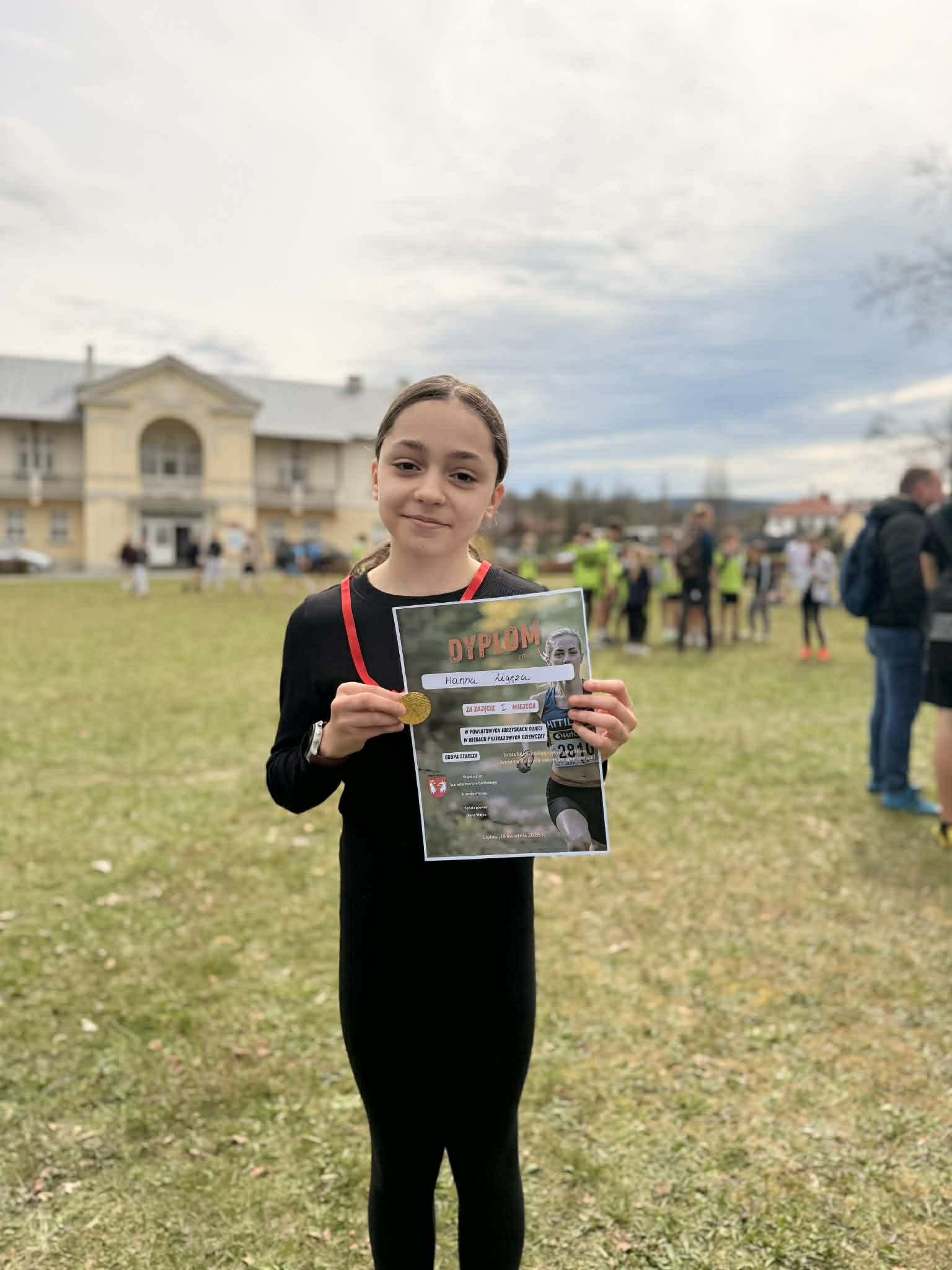 Sukces naszej uczennicy w zawodach powiatowych